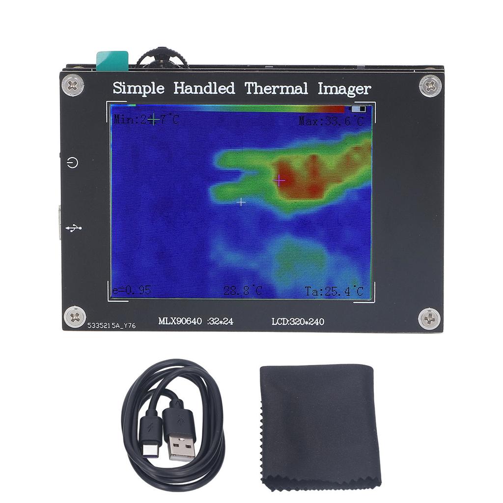 7 in 1 Thermal Imager 3.2 Inch Screen Handheld Multifunctional Infrared Thermal Imaging Camera
