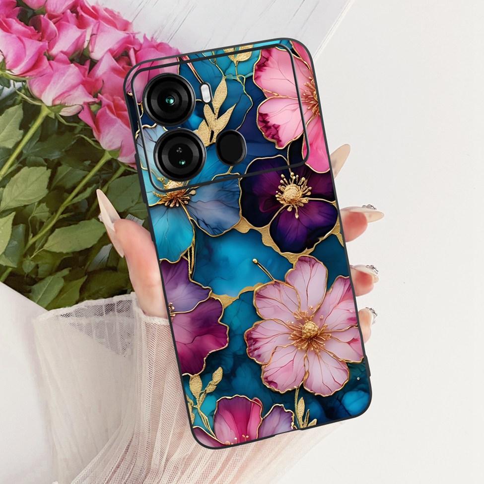 Чехол для ITEL P40 Чехол P662L Силиконовый Милый Кот Модный Забавный Расписной Funda Для P40 ITEL P 40 Корпус Телефона