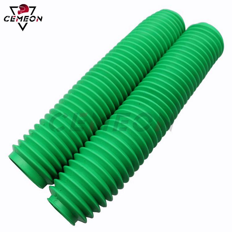 Rubber Motocross Front Fork Dust Cover Shock Absorber Gaiter Gaitors Boots 2X 360MM Universal Variety Models
