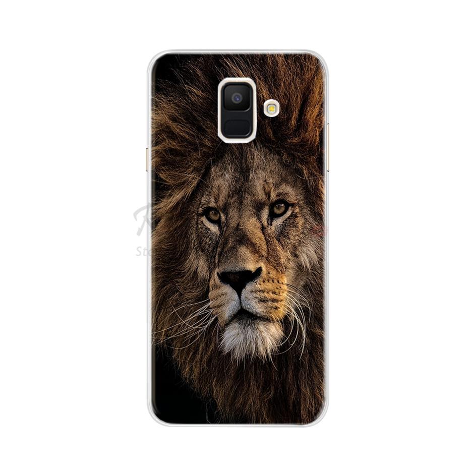 Для чехла Samsung A6 2018 Чехол A600F Мягкий Силикон ТПУ Задняя Крышка Чехол для Телефона Для Samsung Galaxy A6 Plus 2018 A605 A605F A 6 Чехол
