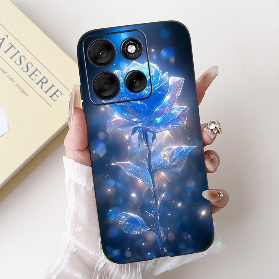 Чехол для Motorola Moto G56 Чехол MotoG86 Роскошный Модный Конфетный Расписной Силиконовый Чехол для Motorola Moto G86 G 56 MotoG56 Мягкие Чехлы
