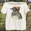 American Robin Tshirt, Vintage Bird Graphic, Bird Lover Gift, Retro 90s Birdwatching Shirt