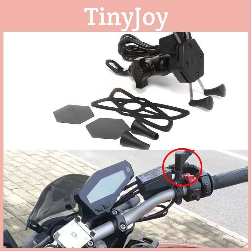 Universal Motorcycle Mount For Gps Devices With Usb Charging Port Compatible With Yellow Dragon 600 Cb400 Gw250