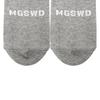 MARGESHERWOOD SOLID SYMBOLSOCKS_melange grey