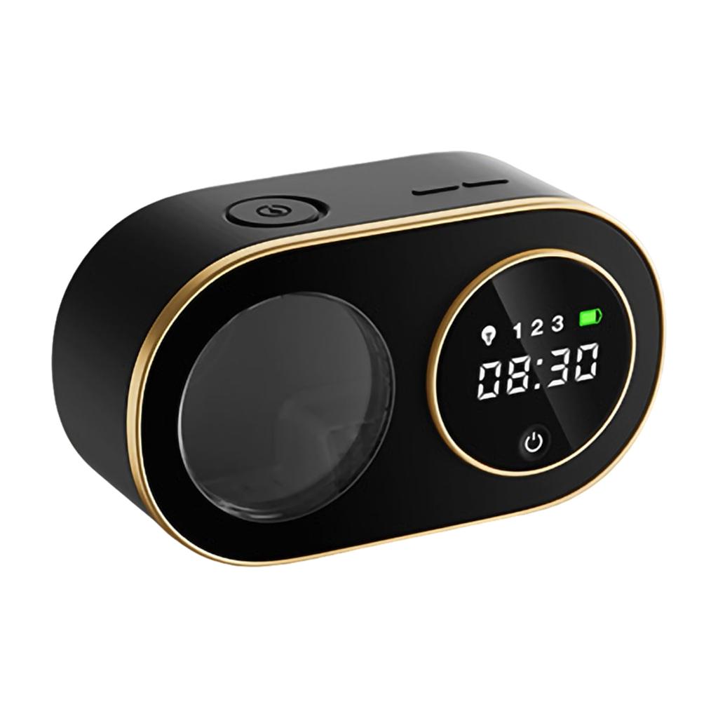 350 ML Automatic Foaming Soap Digital Clock Wall Mount USB Rechargeable Liquid Soap Dispenser with HD LEDDispenser for Bathroom