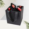 Protective Wine Bottle Cube Box 6 Bottles Wine Bottle Carrier Portable Wine Storage Bag  Home