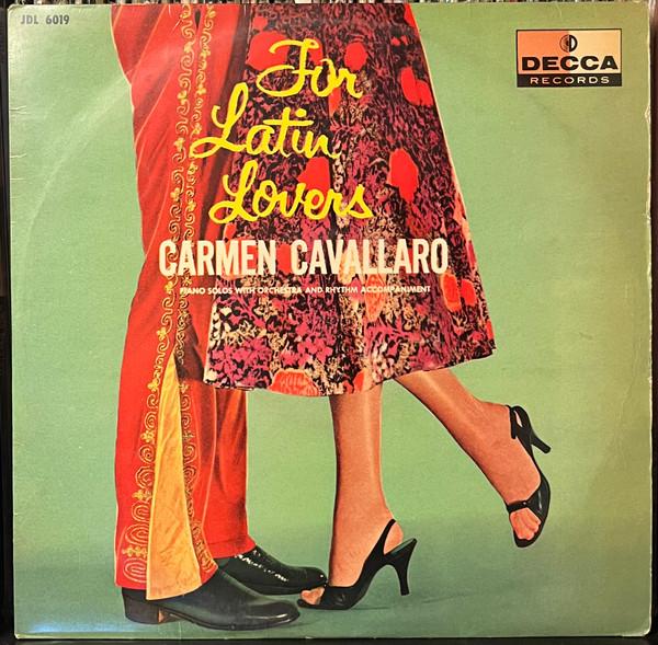 LP Пластинка КАРМЕН КАВАЛЛАРО - Для латиноамериканских любовников JDL6019 DECCA Япония Латинская Б/У