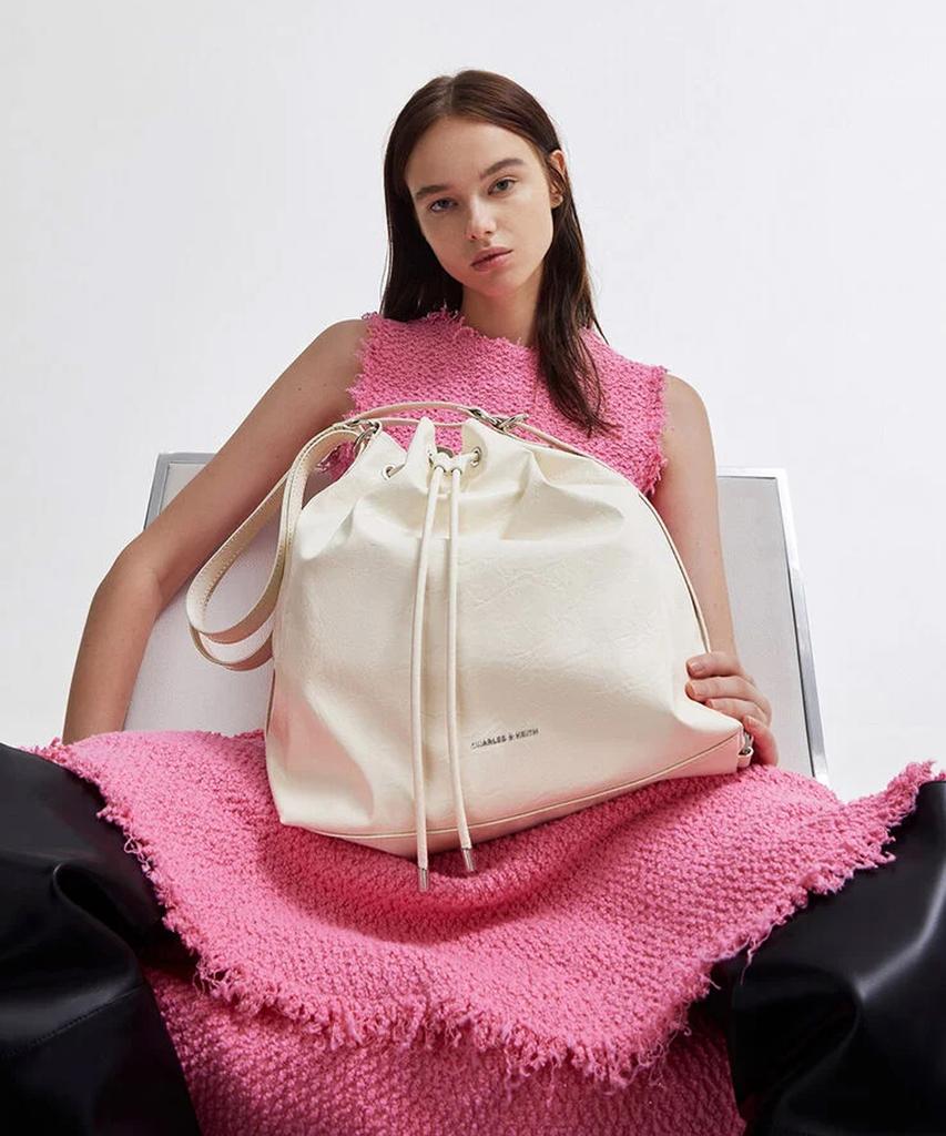 Сумка-ведро Charles & Keith Neva с двумя способами ношения, 2 цвета Ck2-10151393