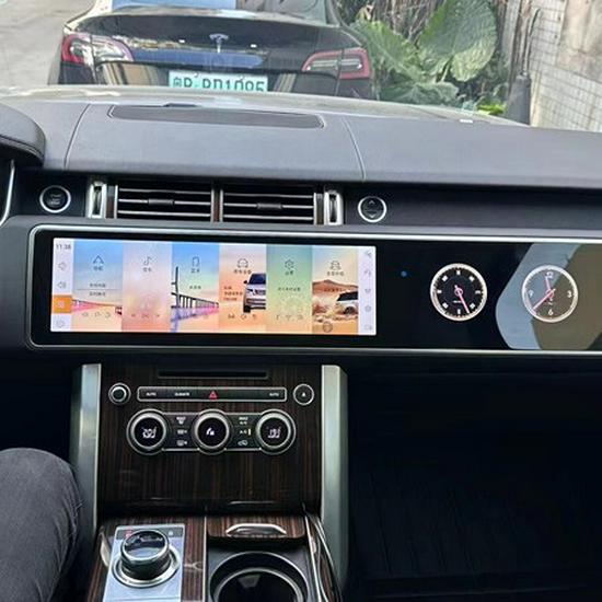13-17 Range Rover Исполнительная консоль Двойной 12,3'' ЖК-дисплей для переднего пассажира Обновление