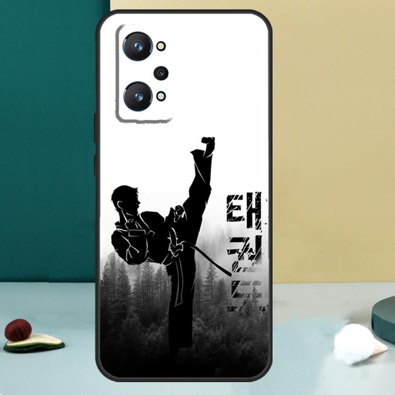 Чехол Kungfu Taekwondo для Realme GT 7 Pro GT 5 6 6T C67 C61 C55 C53 C51 C21Y C25S C75 10 11 12 13 14 Pro Plus