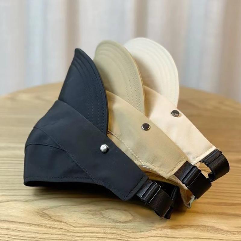 Летняя широкополая шляпа от солнца для женщин, складная регулируемая пляжная шляпа-ведро для отдыха на открытом воздухе, козырьки для защиты от ультрафиолета, рыболовные шапки с хвостиком