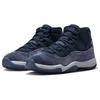 Air Jordan 11 Retro Midnight Navy Velvet женские кроссовки синий металлик-серебристый белый AR0715-441