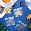 5pcs Pill Pouch Bags Zippered Pill Pouch Reusable Clear Pill Bags Self Sealing Storage