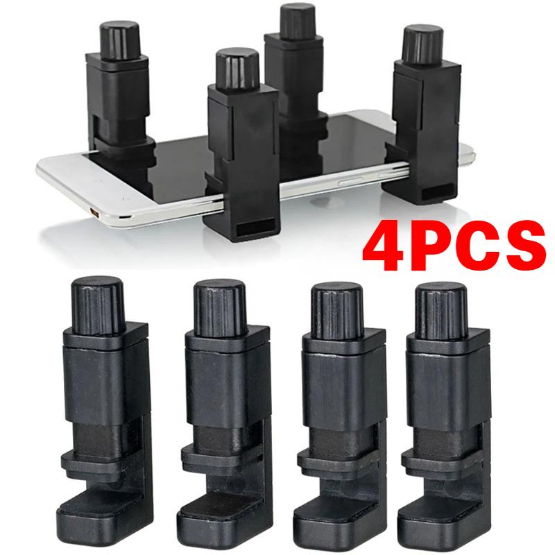 4 шт., универсальный держатель-зажим, регулируемые инструменты для ремонта мобильных телефонов, крепежный зажим для ЖК-дисплея, аксессуары для планшетов