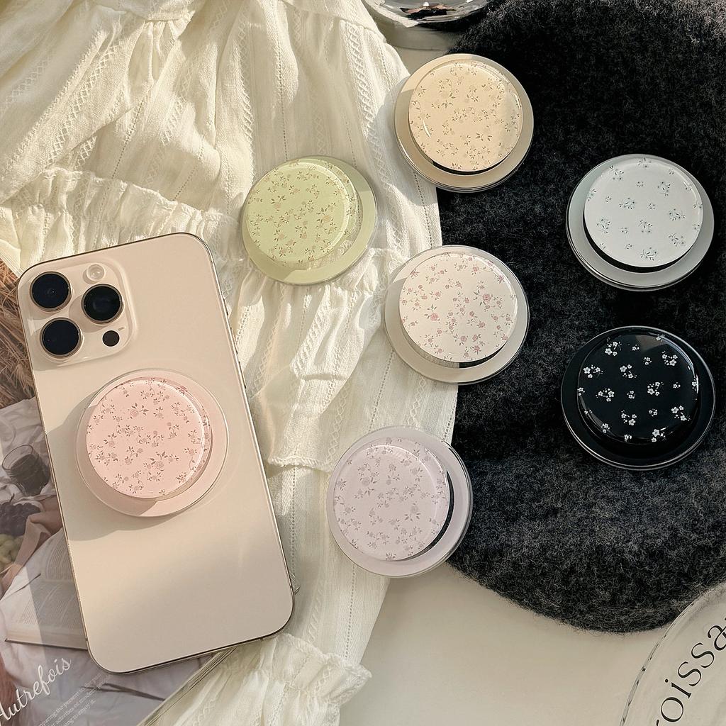 Маленький цветочный в стиле инс для магнитного держателя MagSafe, адсорбционный выдвижной держатель-подушка безопасности, нежный и красивый цвет