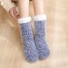 Floor Socks, Adult Snow Socks, Sleep Socks, Carpet Socks, Autumn and Winter Home Insulation, Thickened Velvet Slippers Socks, Children's Socks