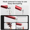 Алюминиевый сплав рыболовный крючки съемник Т-образная ручка рыболовный крючки съемник экстрактор Dehooker Сепаратор Разъединитель Инструменты для удаления рыболовные принадлежности