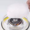 220V Electric Cotton Candy Machine with Measuring Spoon Bamboo Stick Floss Fluffy Sugar Children