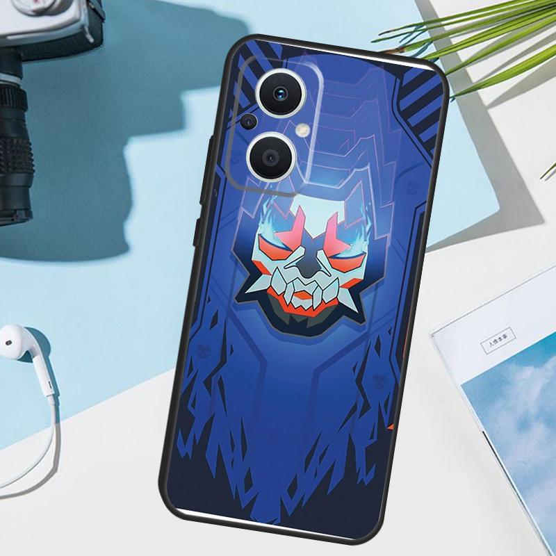 Мультяшный чехол Valorant для OPPO Reno 13 13F 12 11 F 8T 7 8 10 Pro OPPO Find X8 X6 Pro X3 X5 Lite Чехол Funda