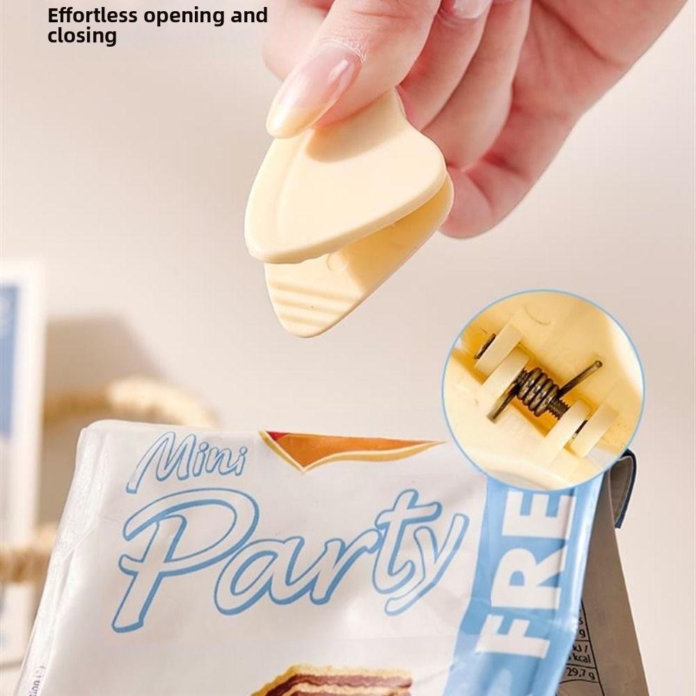 Милые клипсы для запечатывания продуктов в виде бабочек, многоразовые клипсы для пакетов со снеками, новая клипса для запечатывания, кухонный гаджет