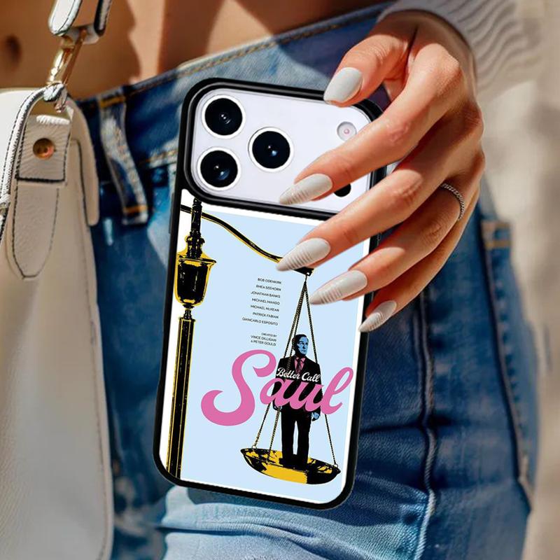 Better Call Saul Phone Case For iPhone 17 Air 14 15 13 12 Max Cover For Apple 14 15 16 16e 11 Pro Max Plus Coque