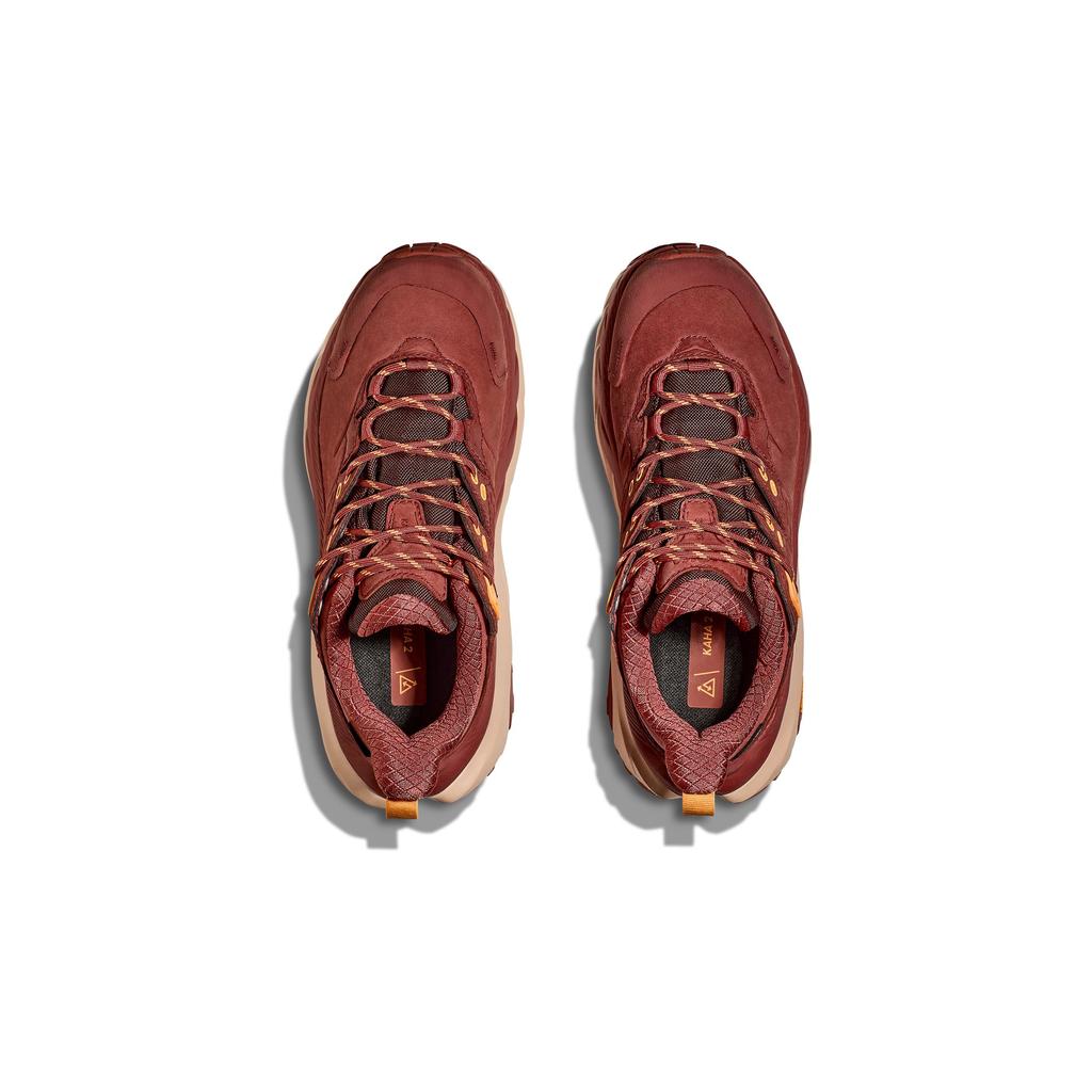 HOKA Kaha 2 Low GORE-TEX Hot Sauce Женские кроссовки Красный Переливающийся песок 1123191-HSSS