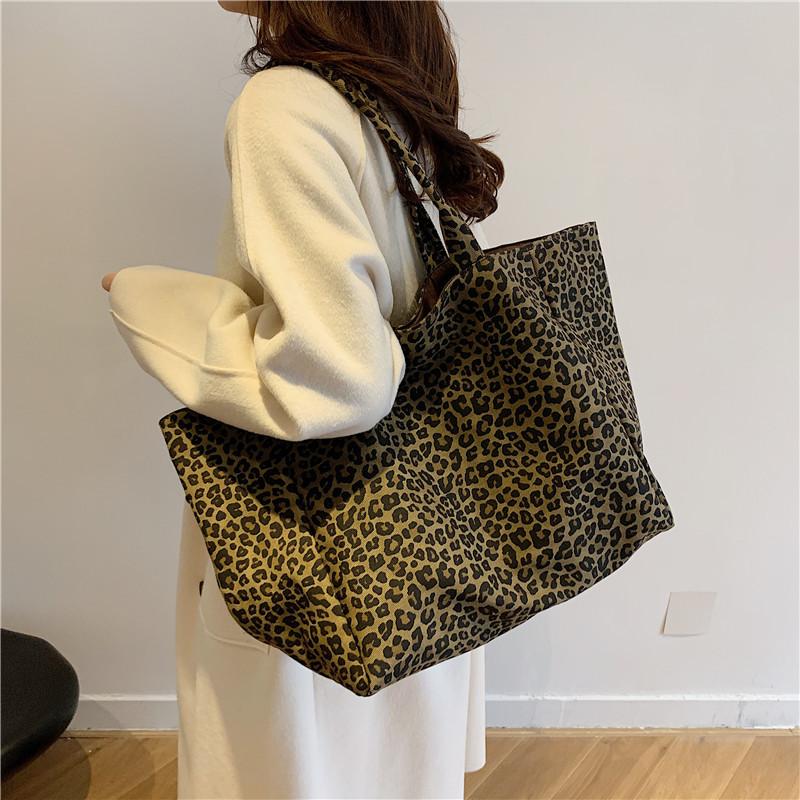 Новая винтажная нишевая двусторонняя холщовая сумка, повседневная модная сумка через плечо большой вместимости, женская модная сумка-тоут для поездок на работу