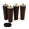 Fashion Conical Replacement Durable Chair Bed for Coffee Table Table Feet Furniture Leg Sofa Leg