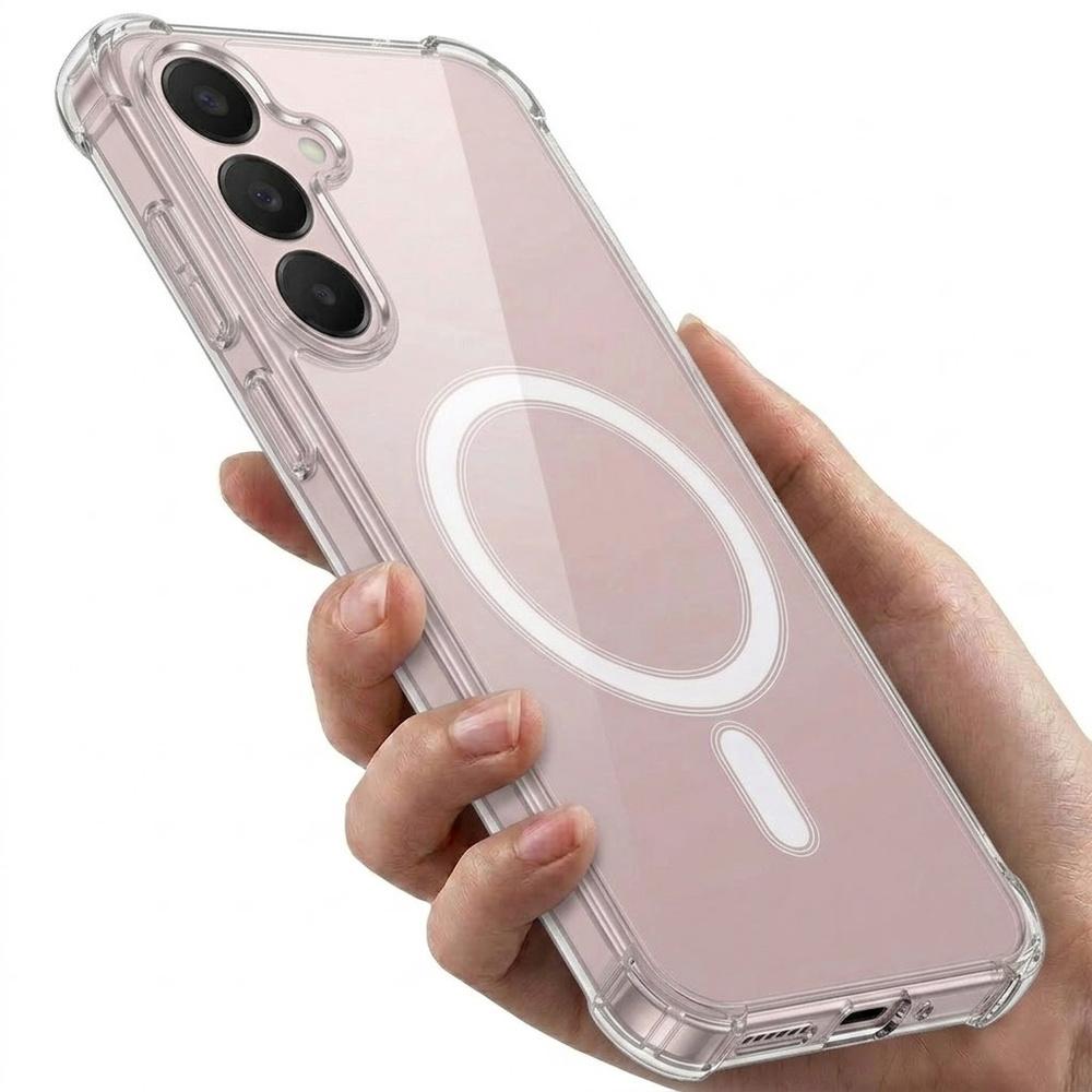Transparent case for Samsung Galaxy A27 5G, Fusion Hybrid, for MagSafe