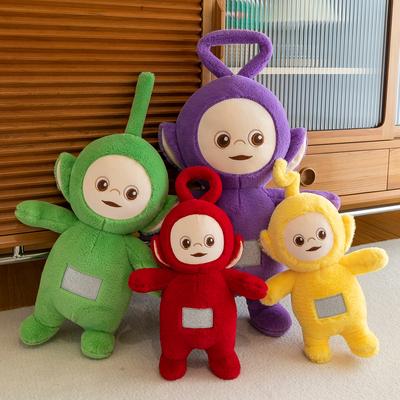 По Дипси Телепузики Тинки Винки Ляля Плюшевая игрушка Стоящая кукла Детский подарок Рождество