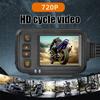 Мотоциклетный видеорегистратор HD 1080P Передняя и задняя камера, водонепроницаемая IP65, Монитор парковки, Динамическая индукция