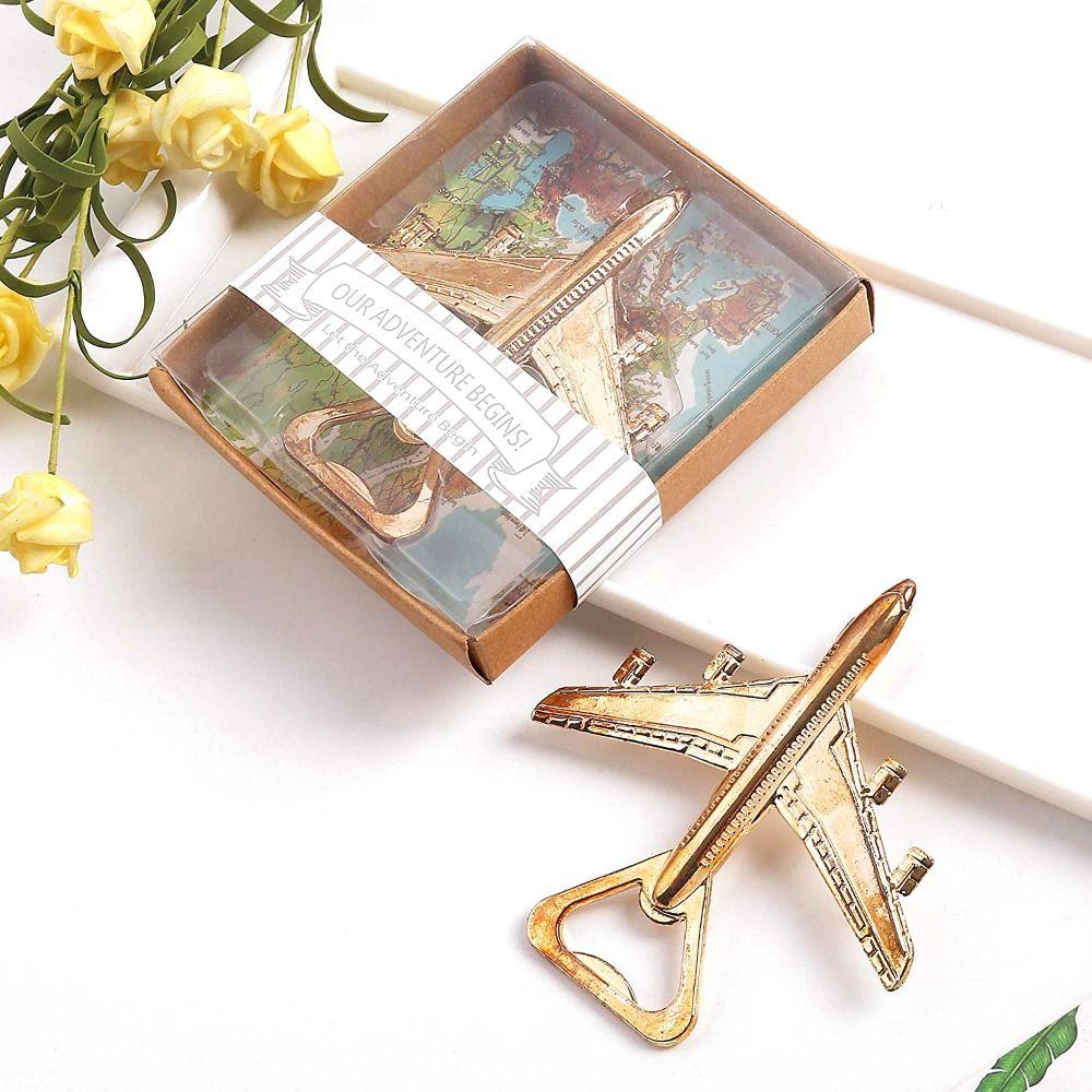 Party Portable Creative Multifunctional Airplane Shaped Effortless Beer Screwdriver Can Opener Bottle Opener Kitchen Tool