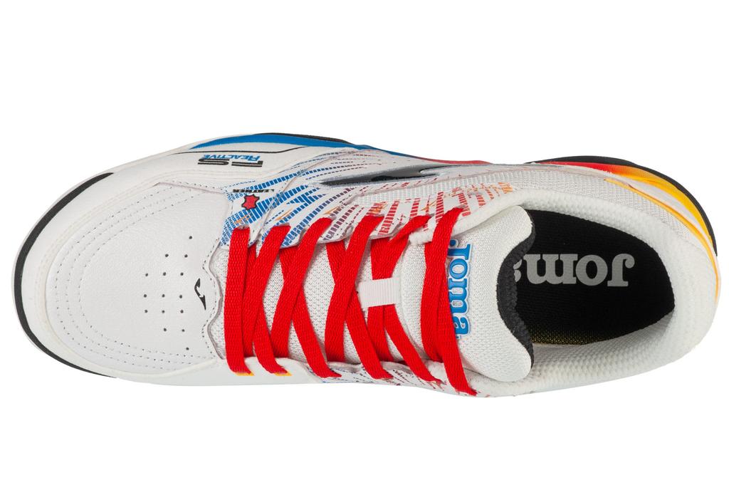 Joma FS Reactive 23 FSW IN, Mens White Indoor Football Trainers
