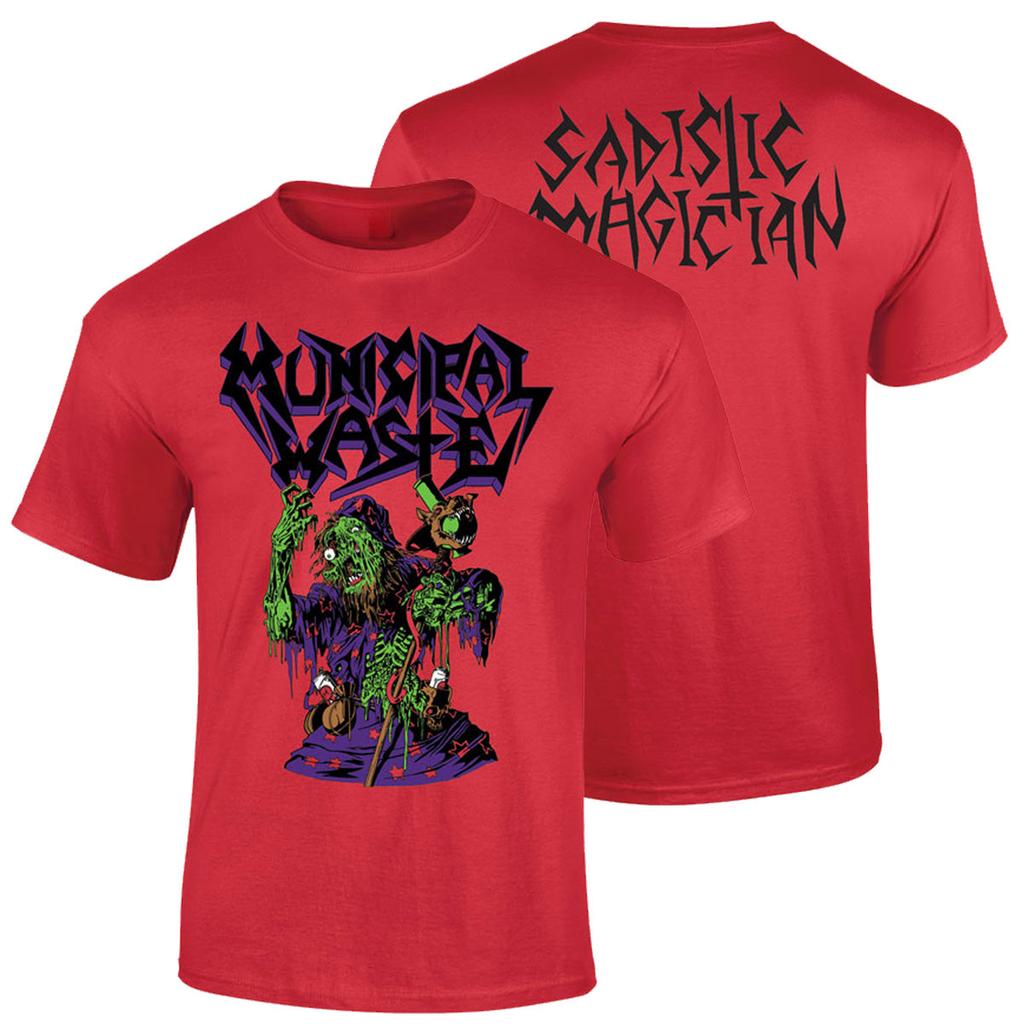 Municipal Waste Thrash Band Graphic Cotton T-shirt Unisex Men Women Fans Essentials Short Sleeve Tops Fashion Brand Summer Tee