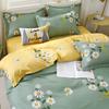 Fashion Pure Cotton Simplicity Bed Sheet Quilt Cover Pillowcase Gift Bedding Set