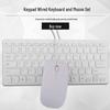 Вы Ши Портативная Мини Проводная Клавиатура и Мышь Комбо