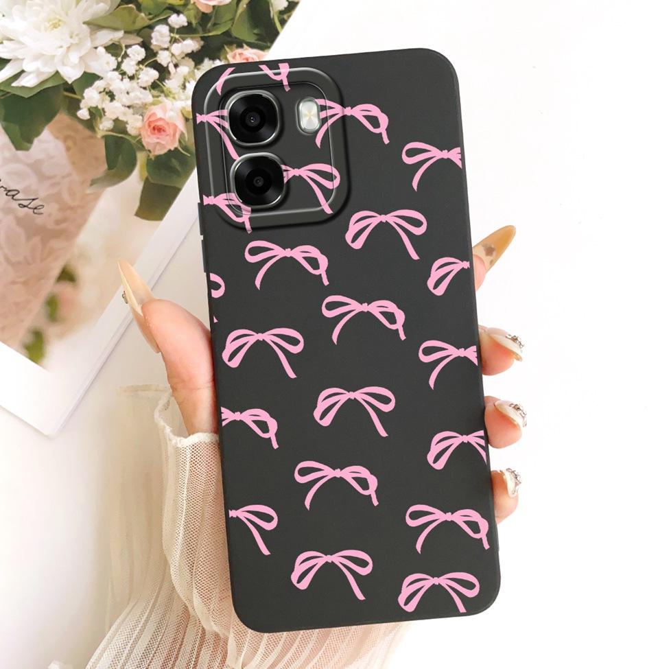 Чехол для телефона Oppo A6x 4G CPH2819 5G CPH2783 Чехол для Oppo A6x Милый Кавайный Роскошный Модный Цветы Крутой Расписной Силиконовый Корпус