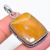 Natural Septerian Noodal Gemstone 925 Sterling Silver Gift Pendant 1.77" a0B98