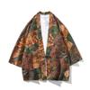 Ethnic Style Print Yukata Men Women Fashion Cardigan Blouse Asian Clothes Harajuku Japanese Cosplay Kimono