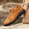 Модная простая кожаная повседневная обувь для мужчин Удобные кроссовки Легкая обувь для хайкинга Tenis Masculino Нескользящая мужская трекинговая обувь