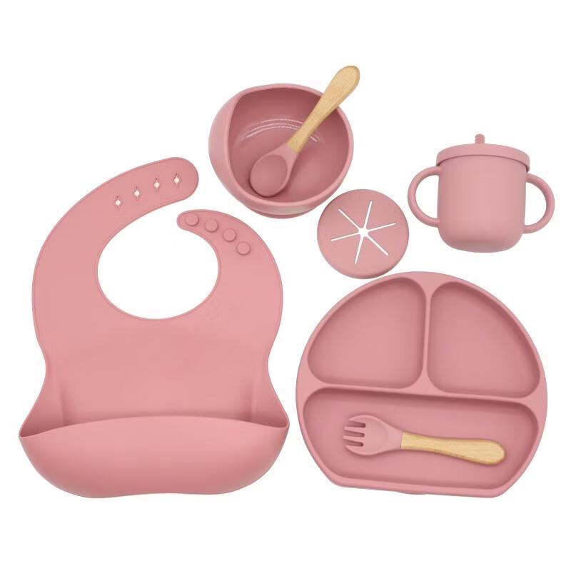 Ru Han Silicone Baby Feeding Set
