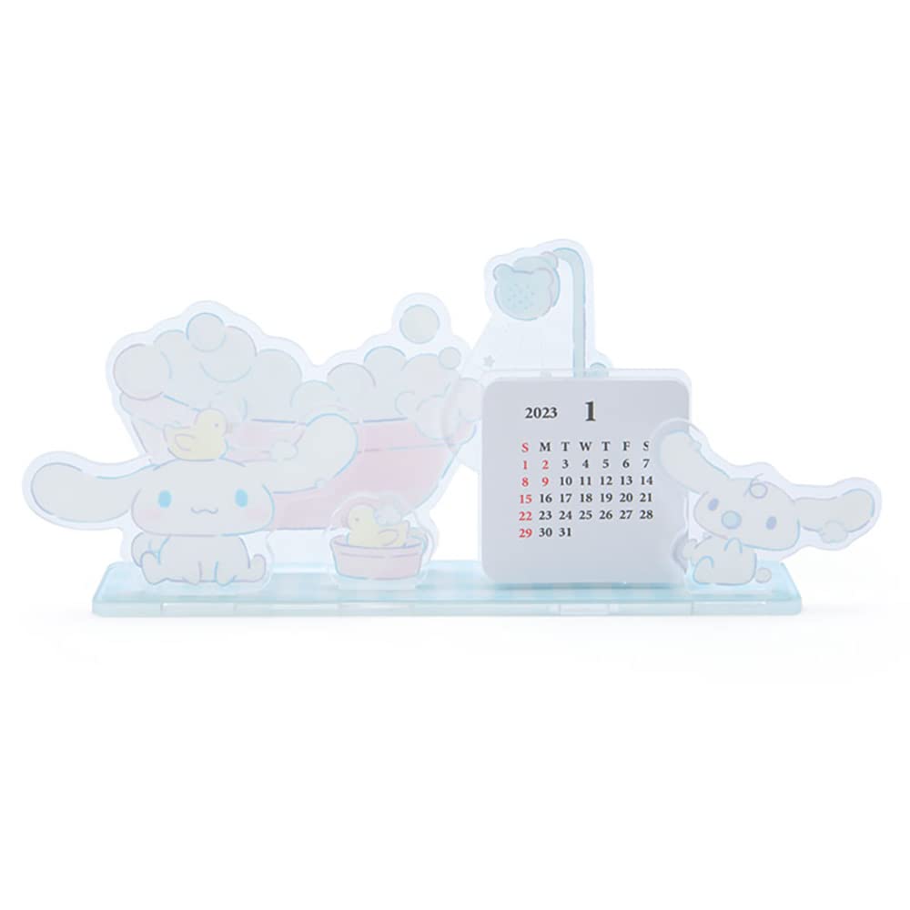 Sanrio Sanrio Calendar 2023 Tabletop Acrylic Stand Cinnamoroll Cinnamoroll Character 203327 SANRIO (SANRIO)
