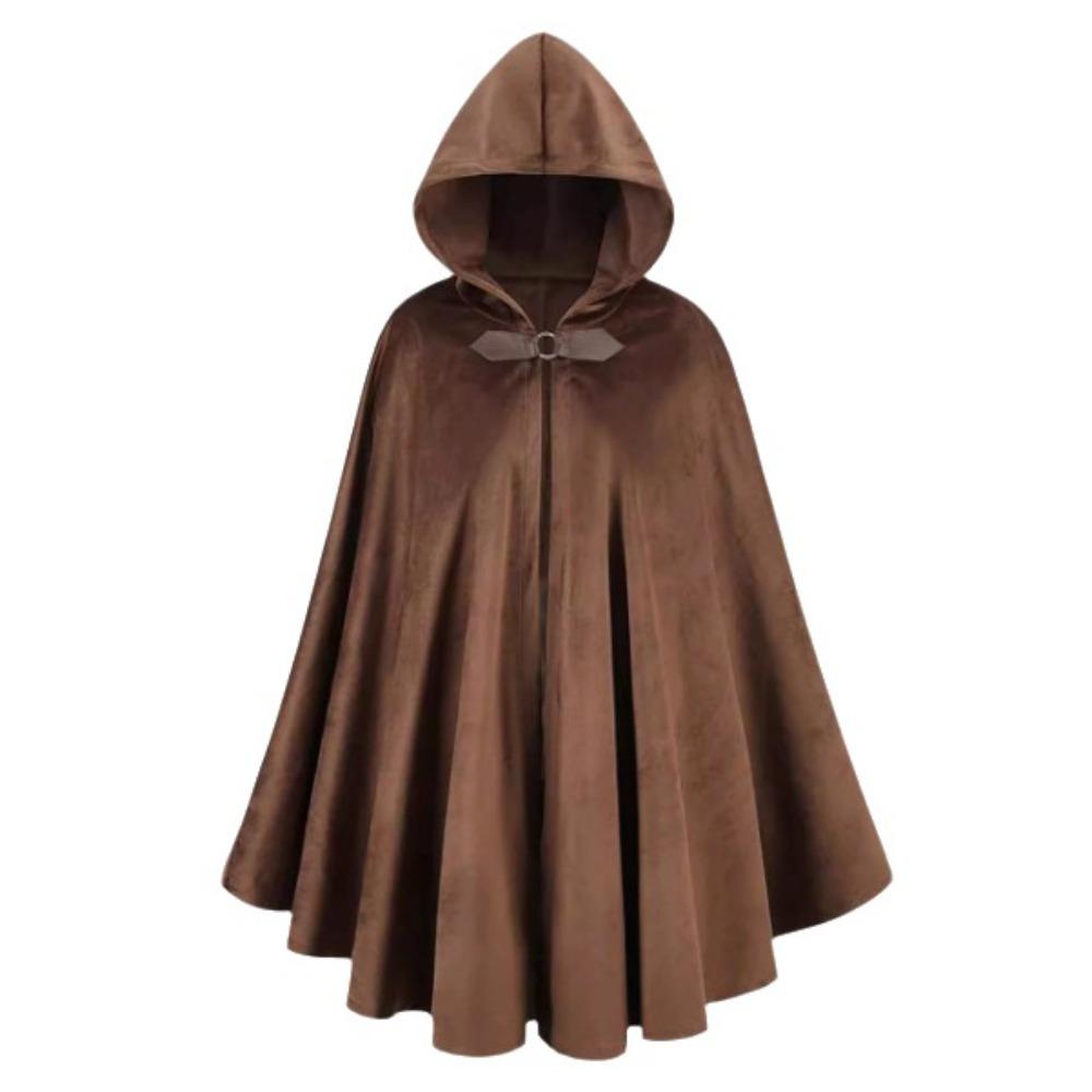 Fantasy Medieval Cloak Dark Style Cosplay Costume Practical Halloween Cloak Halloween Costume