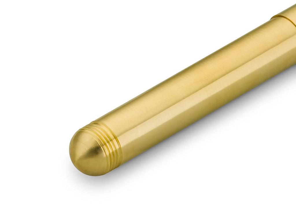 Kaweco Kaweco Fountain Pen F Fine Point Lilliput Eco Brass Regular Imported Product LIFF-ECOBR