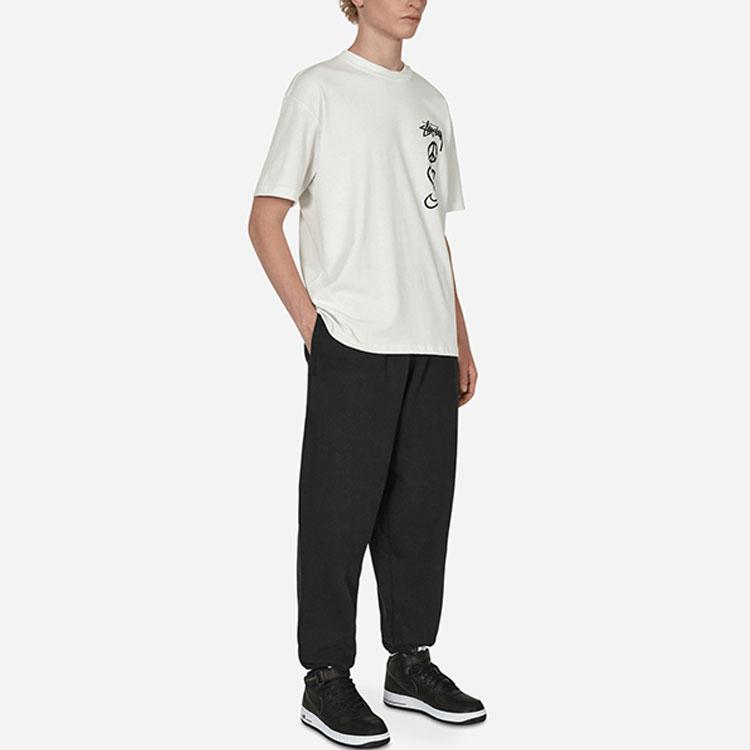 Nike Белые топы унисекс X Stussy M NRG RA с короткими рукавами Summit DM4942-121