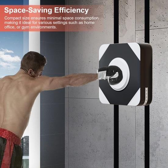 Настенный боксерский коврик из искусственной кожи, эластичная пена, настенное крепление, боксерская подушка, бесшумная тренировочная мишень для бокса, тхэквондо, домашний тренажерный зал, оборудование для тренировок