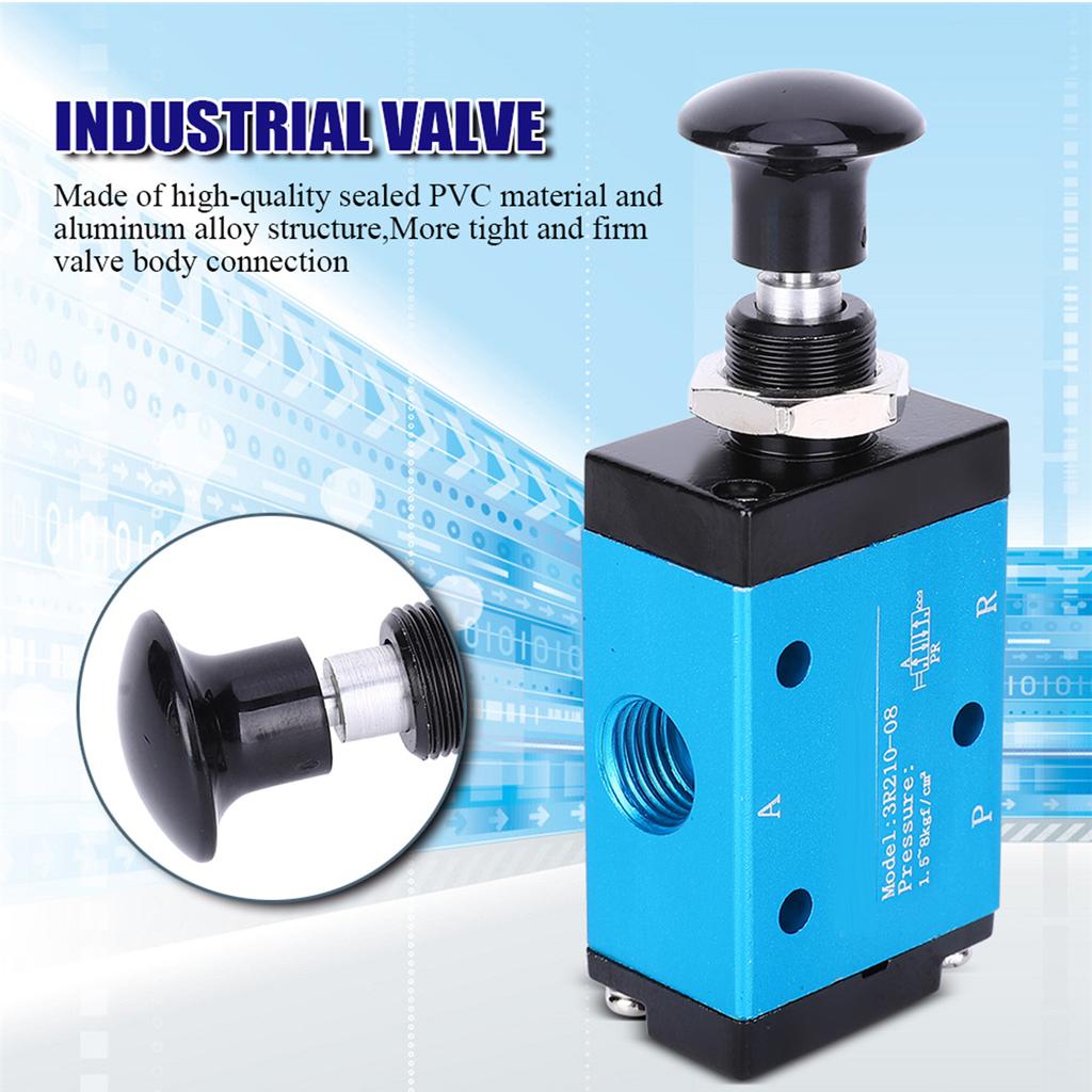 1Celsius4 inch two-position three-way hand valve for compressed , manual control direct acting, aluminum alloy structure, tight and firm connection