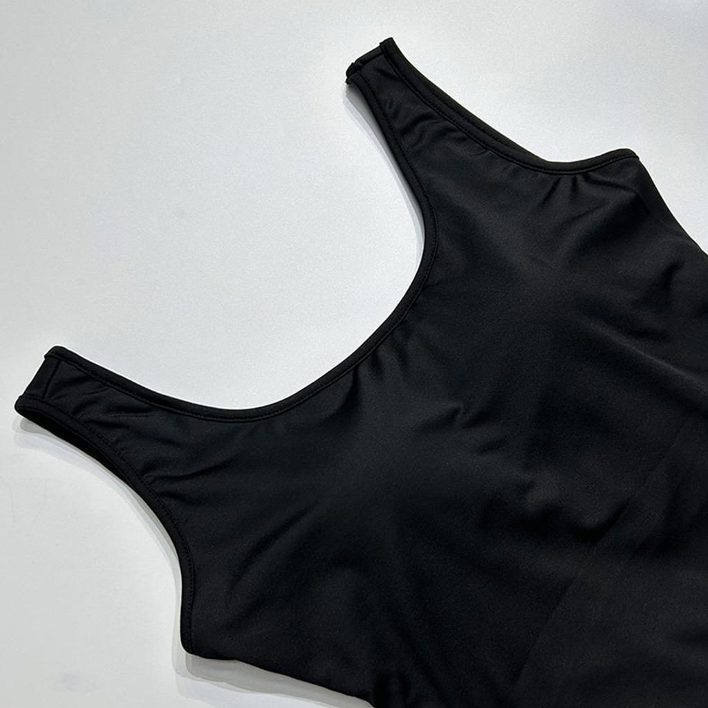 Women's Sleeveless Tank Top Jumpsuit Threaded Square Neck Hip Lift Slim Sexy Jumpsuit Backless Jumpsuit