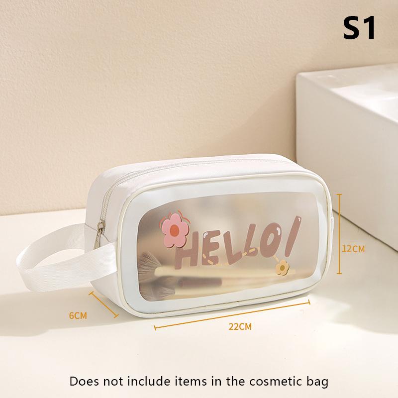 Cosmetic Bag Female Portable 2025 Advanced Travel Large-Capacity Waterproof Cosmetic Storage Bag Box Wash Bag