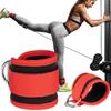 With Buckle Sports Feet Guard Workouts Pulley Foot Support Cuffs Ankle Straps Leg Strength D-Ring